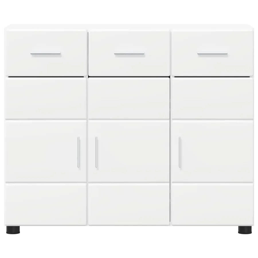 Buffet FLORIN Blanc 88,5 x 30,5 x 73 cm Bois d'ingénierie - 6