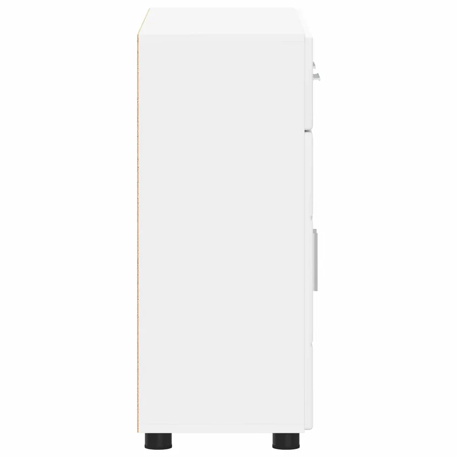 Buffet FLORIN Blanc 88,5 x 30,5 x 73 cm Bois d'ingénierie - 7