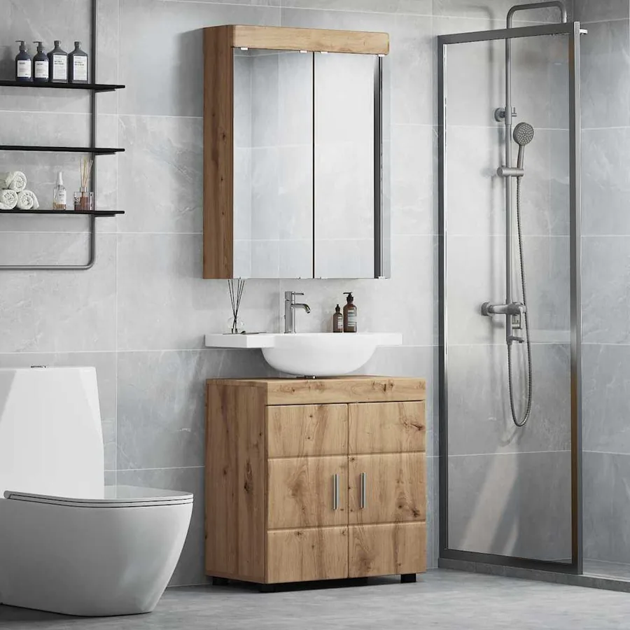 Ensemble de mobilier de salle de bain TULUM 2 pc
