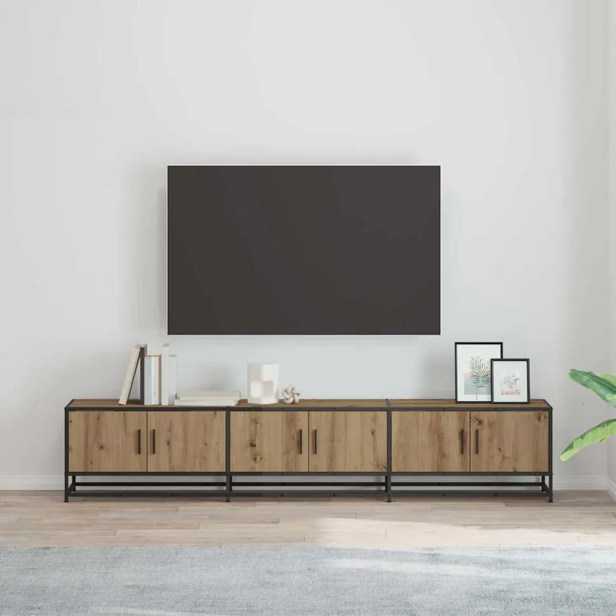 Unites TV 210 x 35 x 41 cm Chêne artisanal Bois d'ingénierie