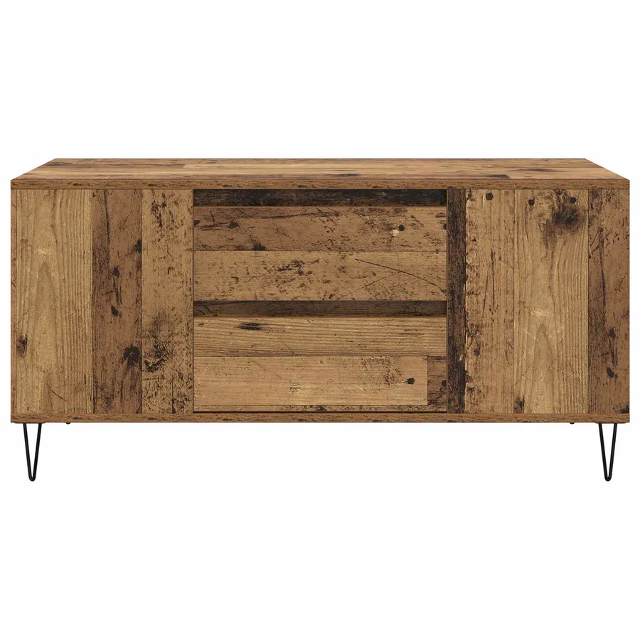 Table basse Bois Ancien 102 x 44,5 x 50 cm Bois d'ingénierie - 6