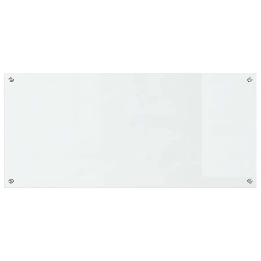 Crédence de cuisine 2 pcs Transparent 110 x 50 cm verre trempé - 4