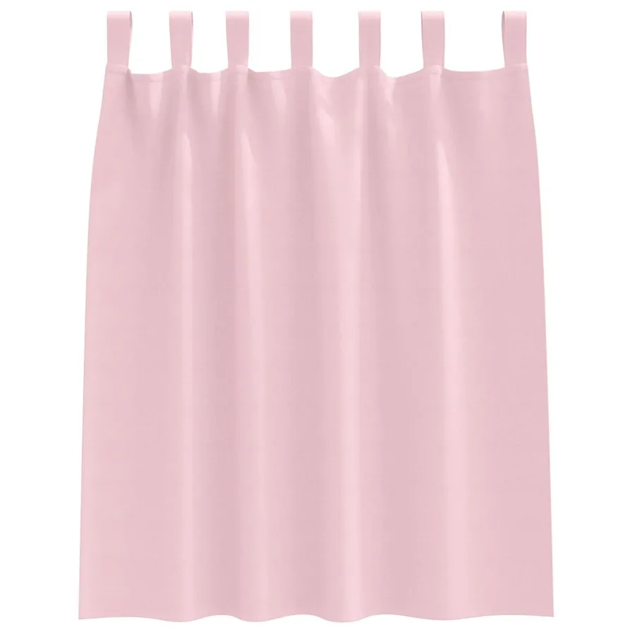 Rideaux occultants avec anneaux 2 pcs Rose bébé 140 x 140 cm - 4
