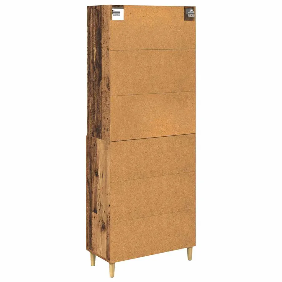 Haut Armoire Bois Ancien 69,5 x 32,5 x 180 cm Bois d'ingénierie - 8