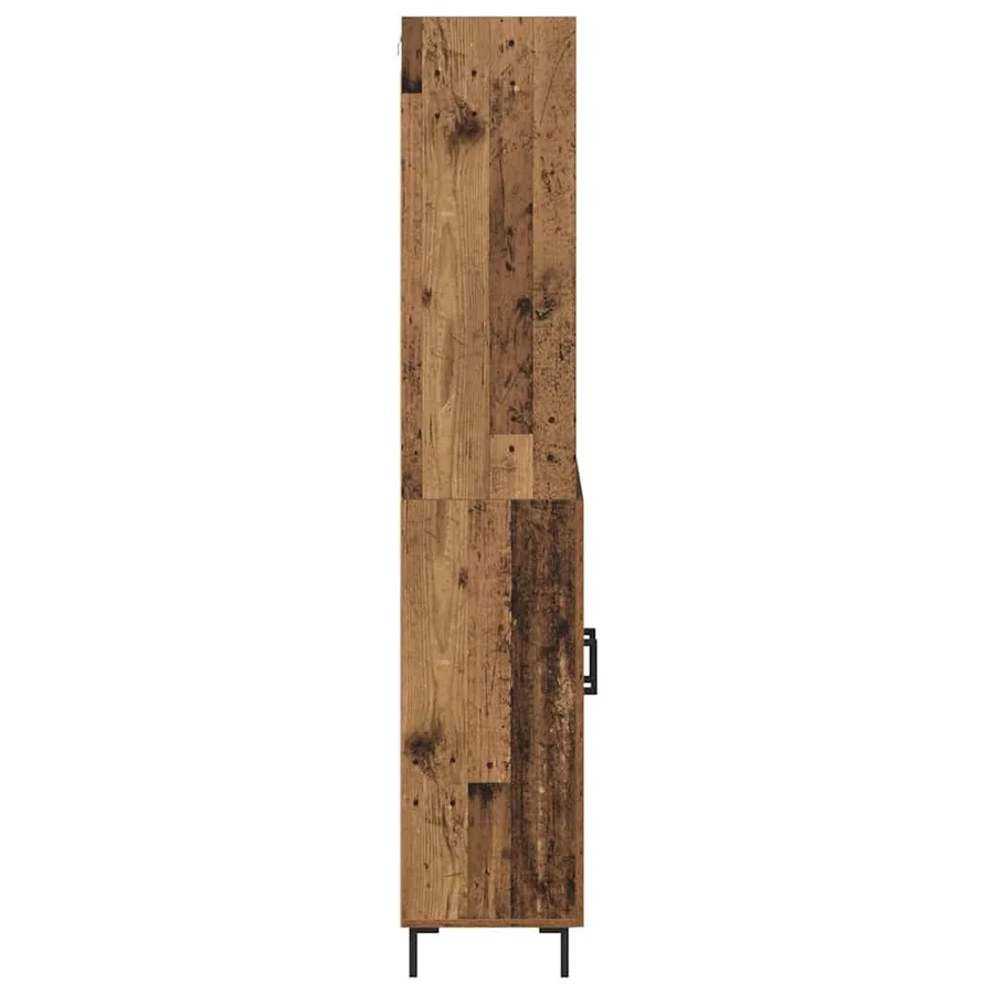 Haut Armoire Bois ancien 69,5 x 34 x 180 cm Bois d'ingénierie - 9