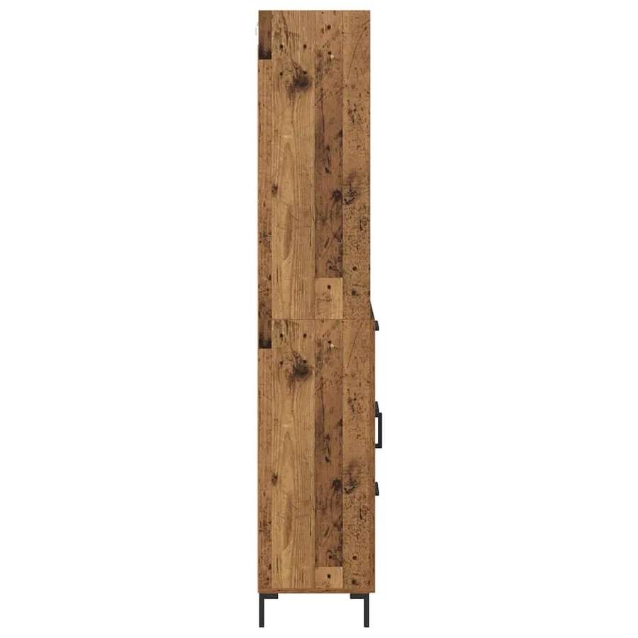 Haut Armoire Bois ancien 69,5 x 34 x 180 cm Bois d'ingénierie - 9