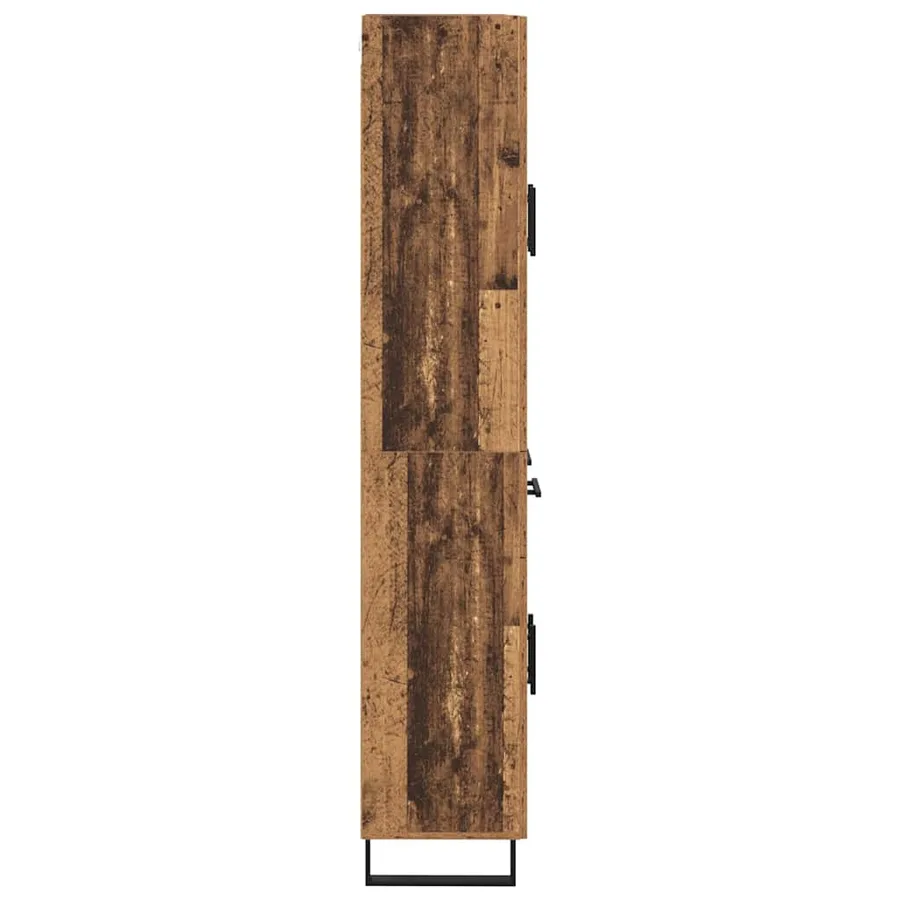 Haut Armoire Bois ancien 69,5 x 34 x 180 cm Bois d'ingénierie - 9