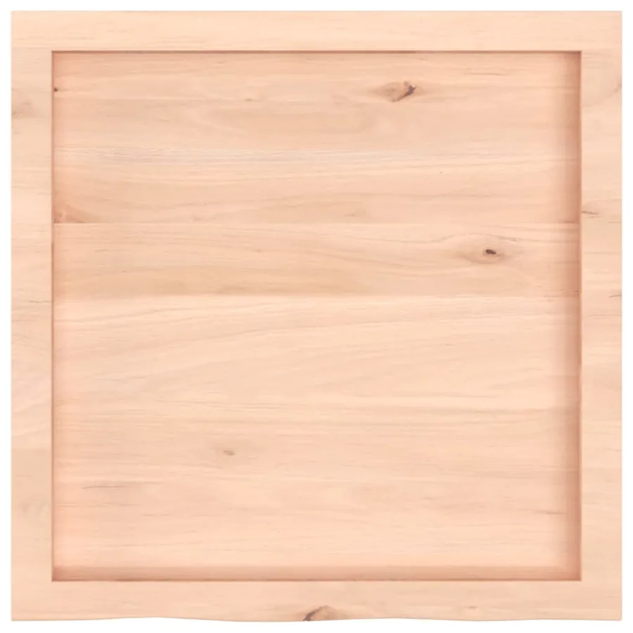 Étagère murale 60x60x(2-6) cm bois de chêne massif non traité - 5