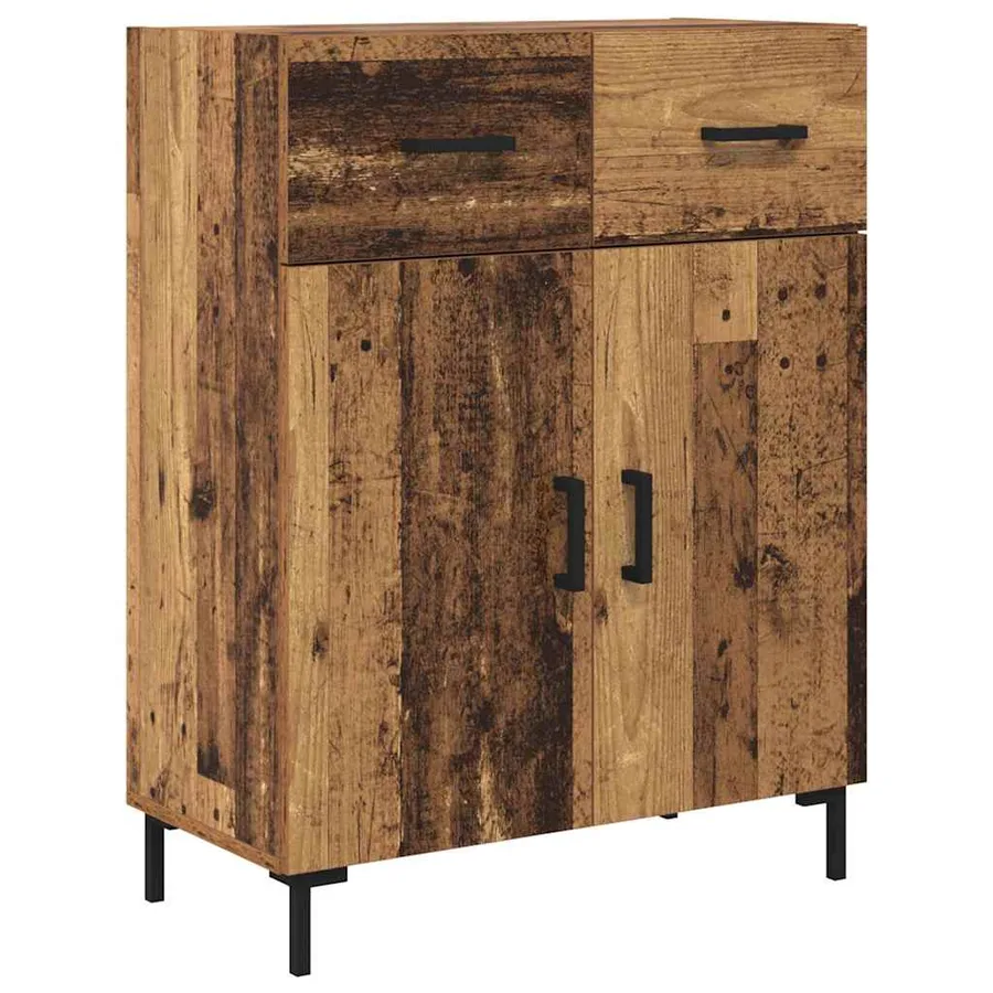 Haut Armoire Bois ancien 69,5 x 34 x 180 cm Bois d'ingénierie - 6