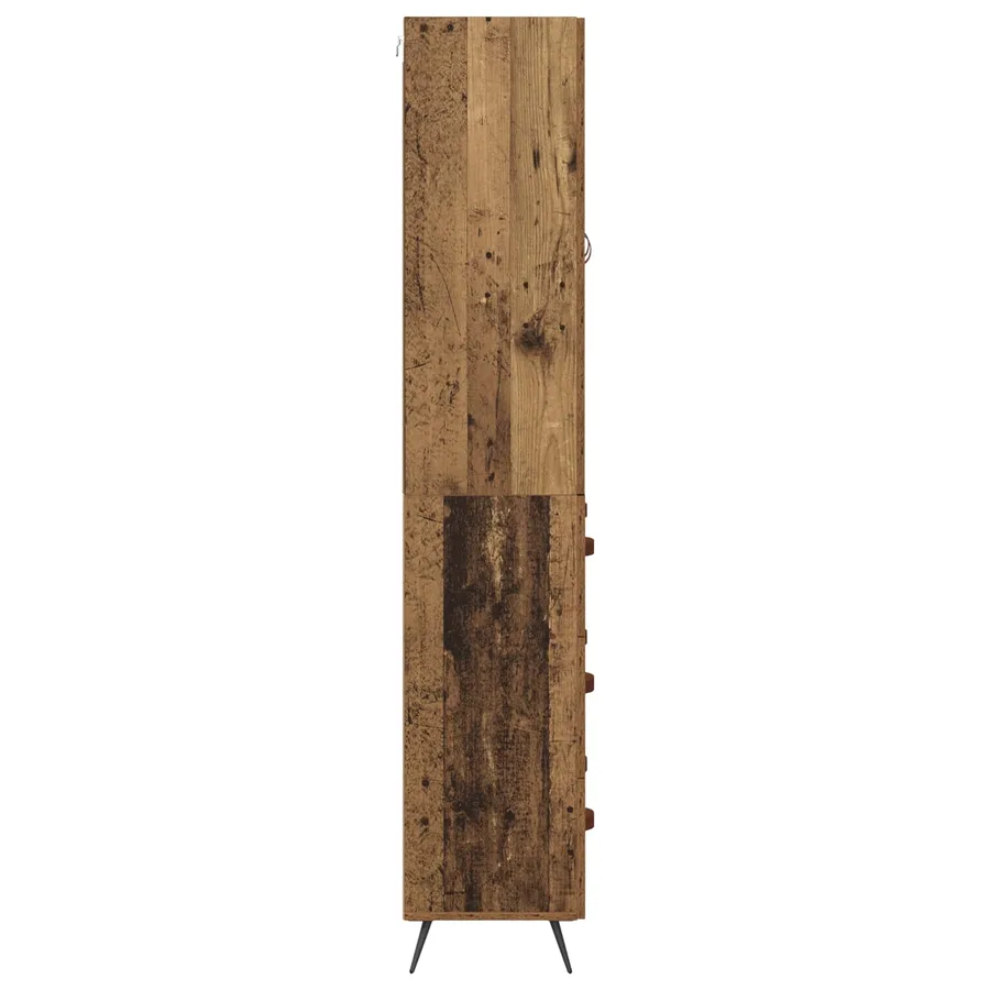 Haut Armoire Bois Ancien 69,5 x 34 x 180 cm Bois d'ingénierie - 9