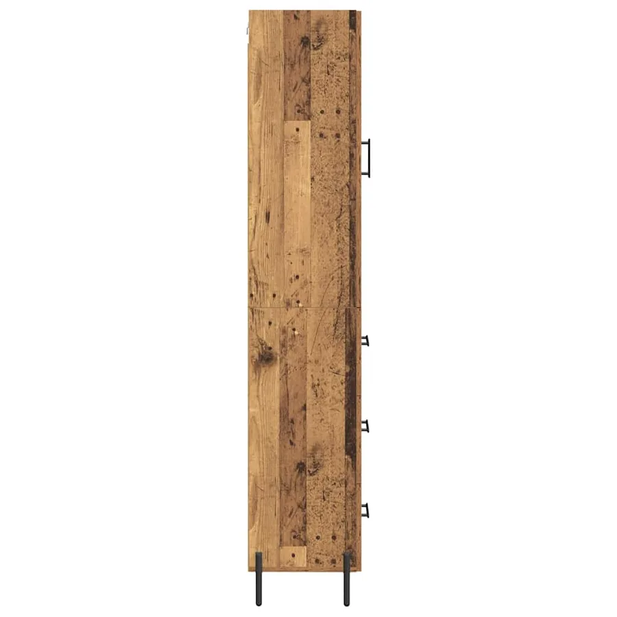 Haut Armoire Bois Ancien 34,5 x 34 x 180 cm Bois d'ingénierie - 9