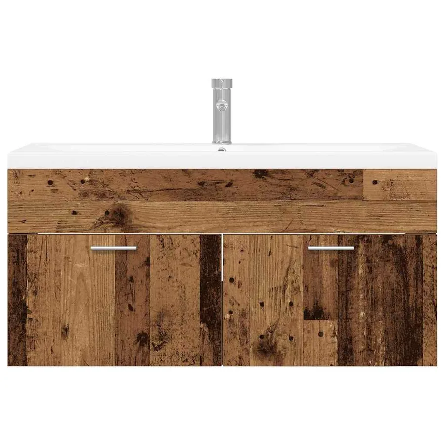 Armoire de salle de bain Bois ancien 100 x 38,5 x 46 cm - 7