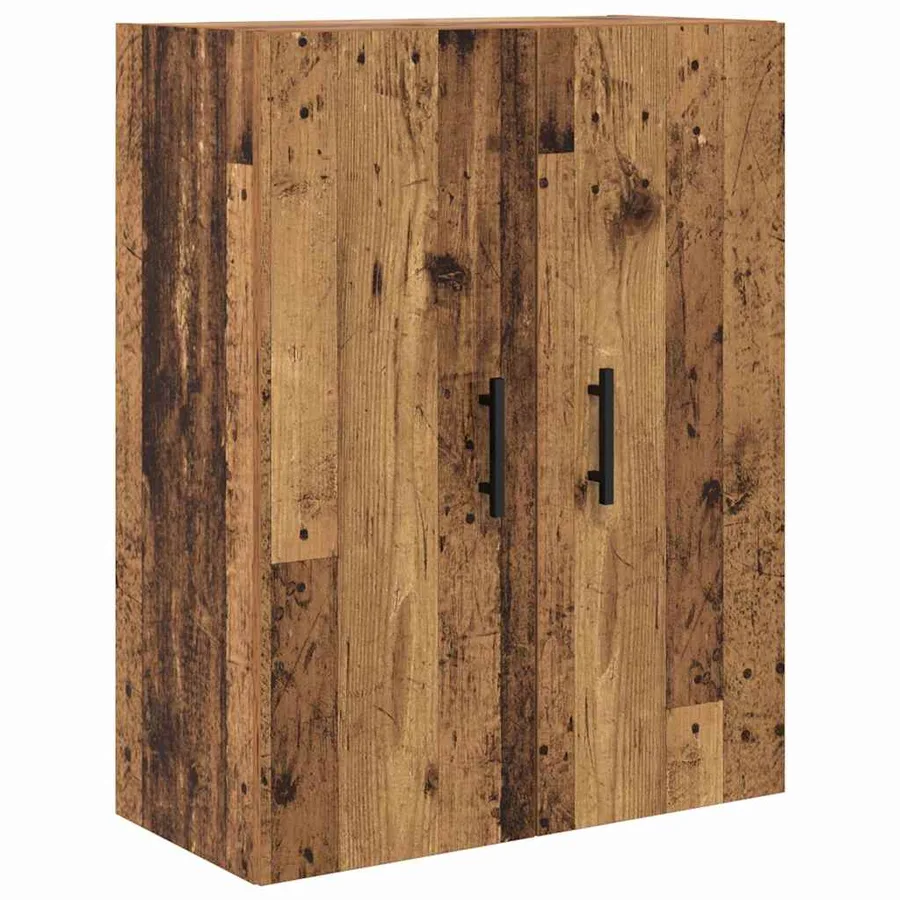 Haut Armoire avec tiroir 2 pcs Bois Ancien 69,5 x 34 x 180 cm - 7