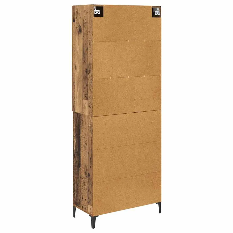 Haut Armoire Bois Ancien 69,5 x 34 x 180 cm Bois d'ingénierie - 10