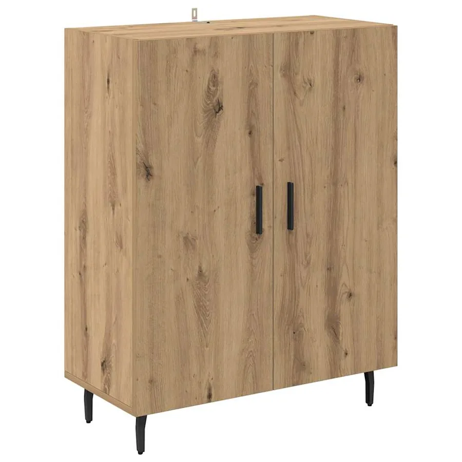 Haut Armoire 2 pcs Chêne artisanal 69,5 x 34 x 180 cm - 6