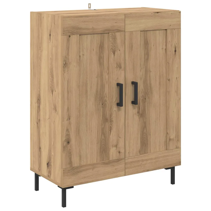 Haut Armoire Chêne artisanal 69,5 x 34 x 180 cm - 7
