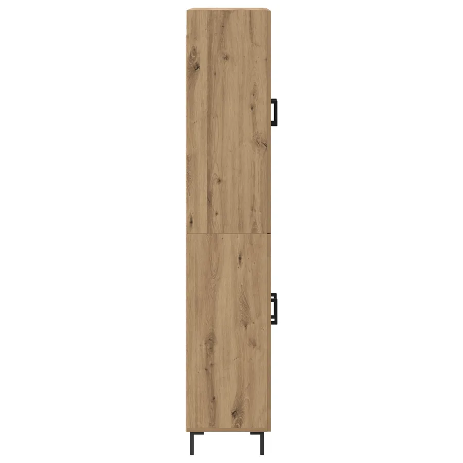 Haut Armoire Chêne artisanal 69,5 x 34 x 180 cm - 9