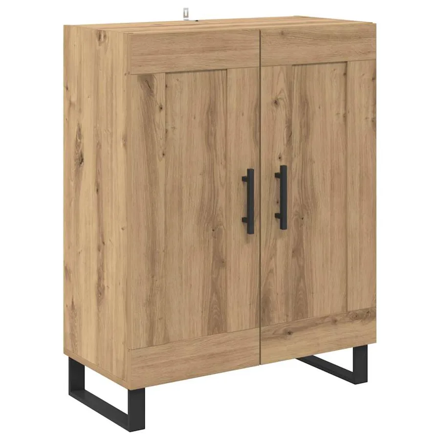 Haut Armoire 2 pcs Chêne artisanal 69,5 x 34 x 180 cm - 6