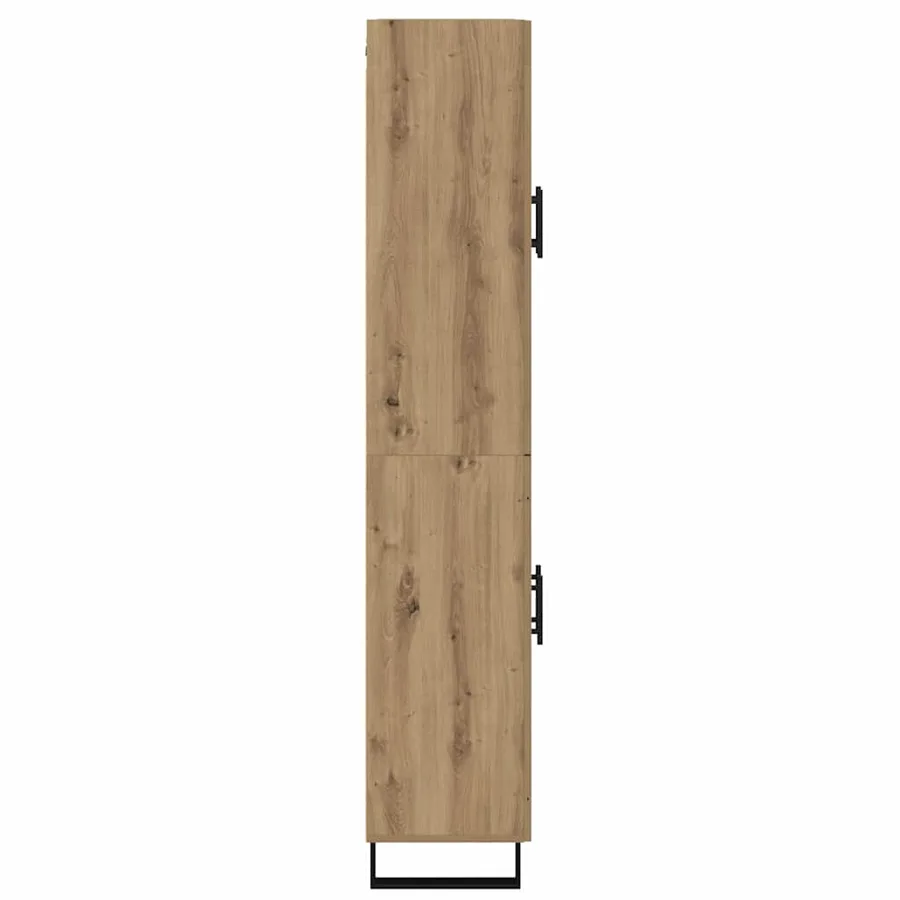 Haut Armoire 2 pcs Chêne artisanal 69,5 x 34 x 180 cm - 9
