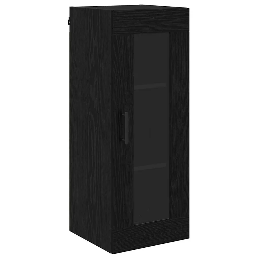 Haut Armoire Chêne noir 34,5 x 34 x 180 cm Bois d'ingénierie - 6