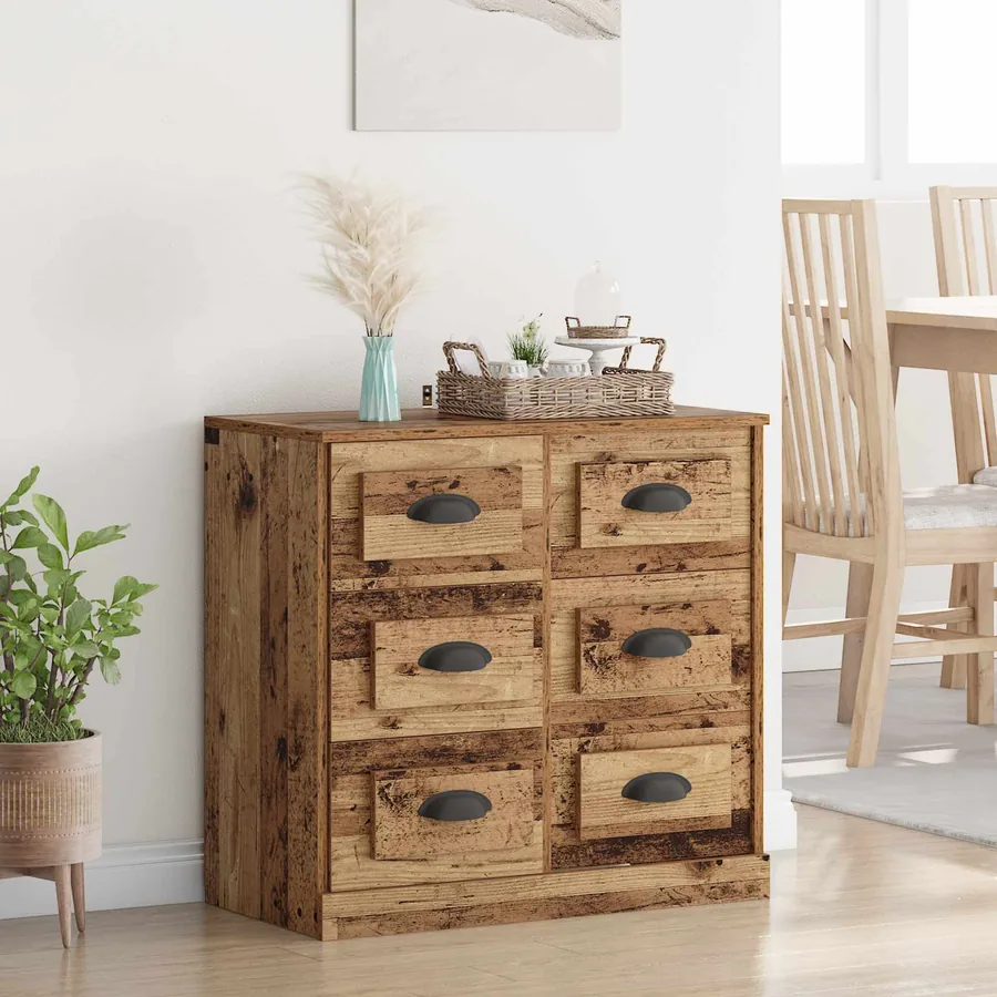 Buffet Bois Ancien 70 x 35,5 x 67,5 cm Bois d'ingénierie