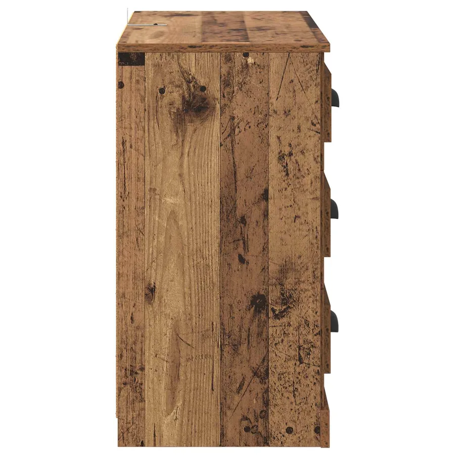 Buffet Bois Ancien 70 x 35,5 x 67,5 cm Bois d'ingénierie - 7