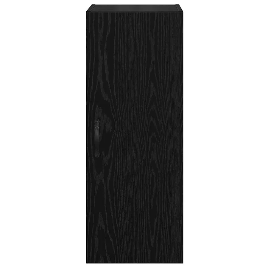 Meuble mural Chêne noir 34,5 x 34 x 90 cm Bois d'ingénierie - 6