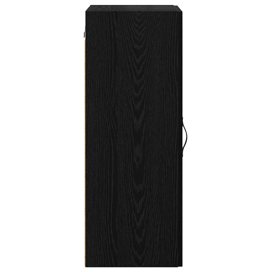 Meuble mural Chêne noir 34,5 x 34 x 90 cm Bois d'ingénierie - 7