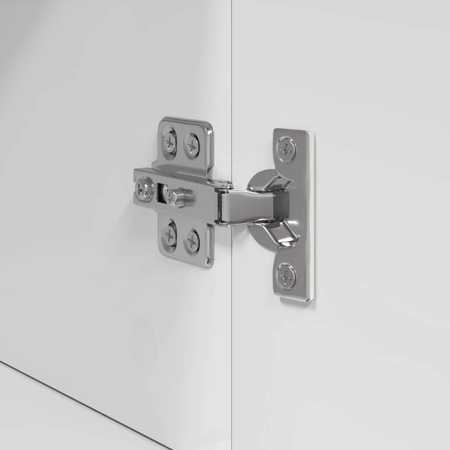 Ensemble d'armoire de salle de bain TULUM Blanc brillant - 11