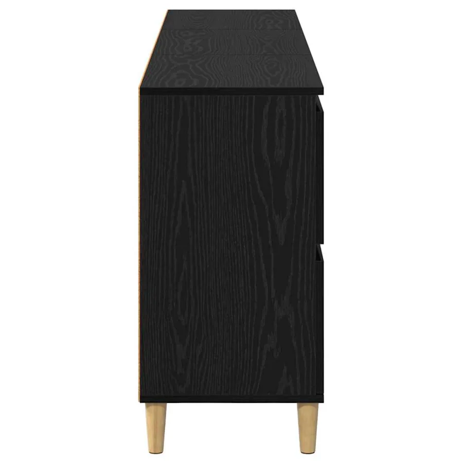 Buffets 3 pcs Chêne noir 60 x 35 x 70 cm Bois d'ingénierie - 6