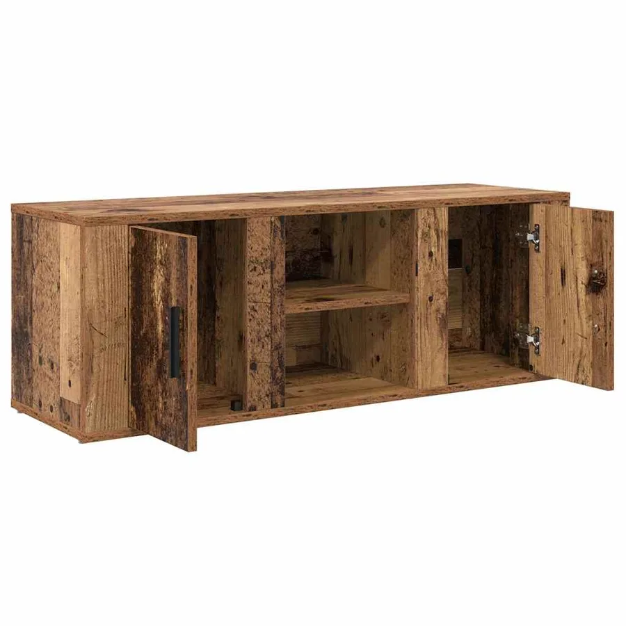 Meuble TV Bois Ancien 100 x 31,5 x 35 cm Bois d'ingénierie - 5