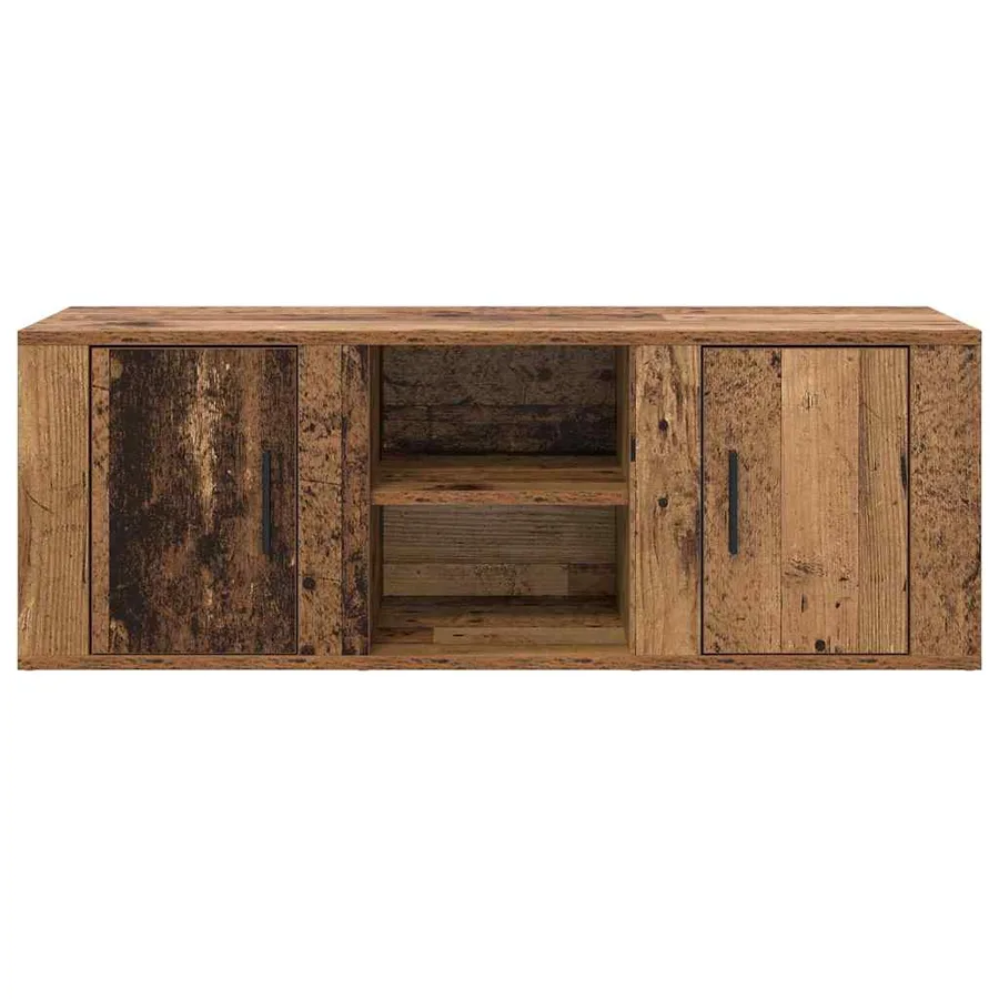Meuble TV Bois Ancien 100 x 31,5 x 35 cm Bois d'ingénierie - 6