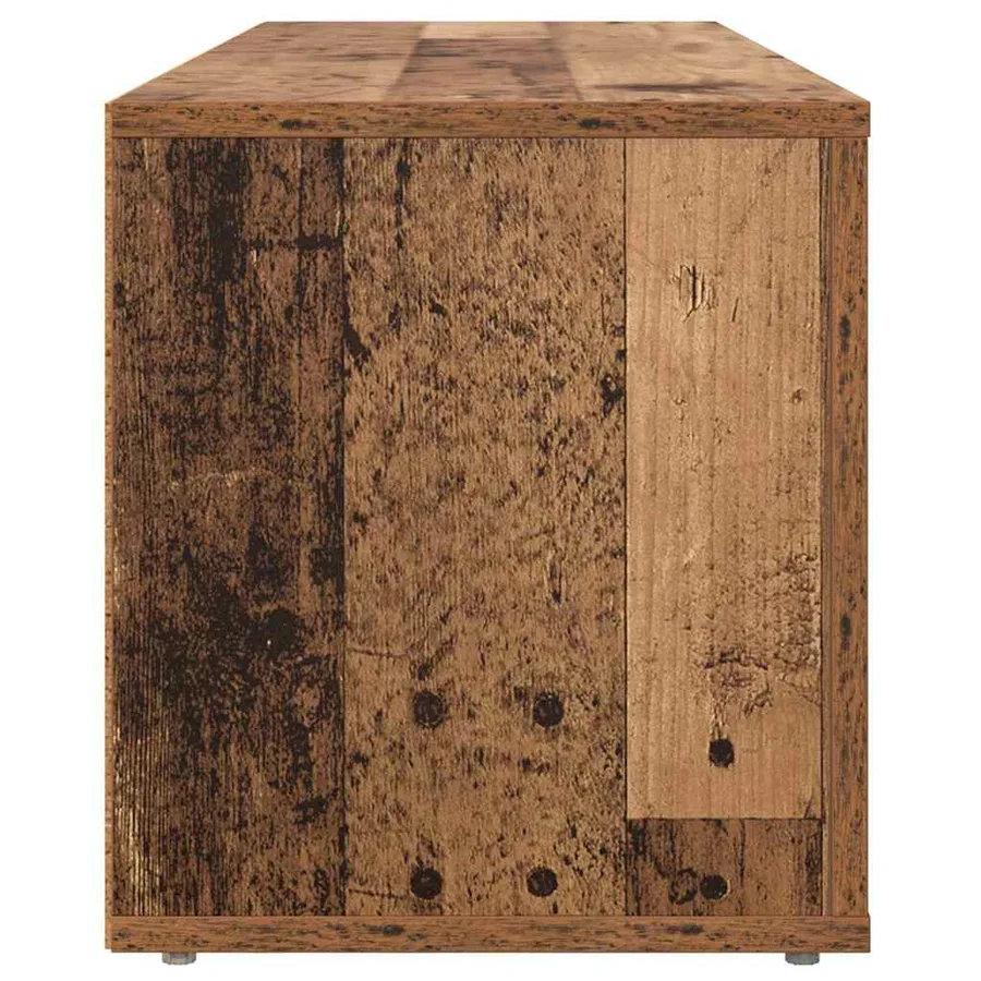 Meuble TV Bois Ancien 100 x 31,5 x 35 cm Bois d'ingénierie - 7
