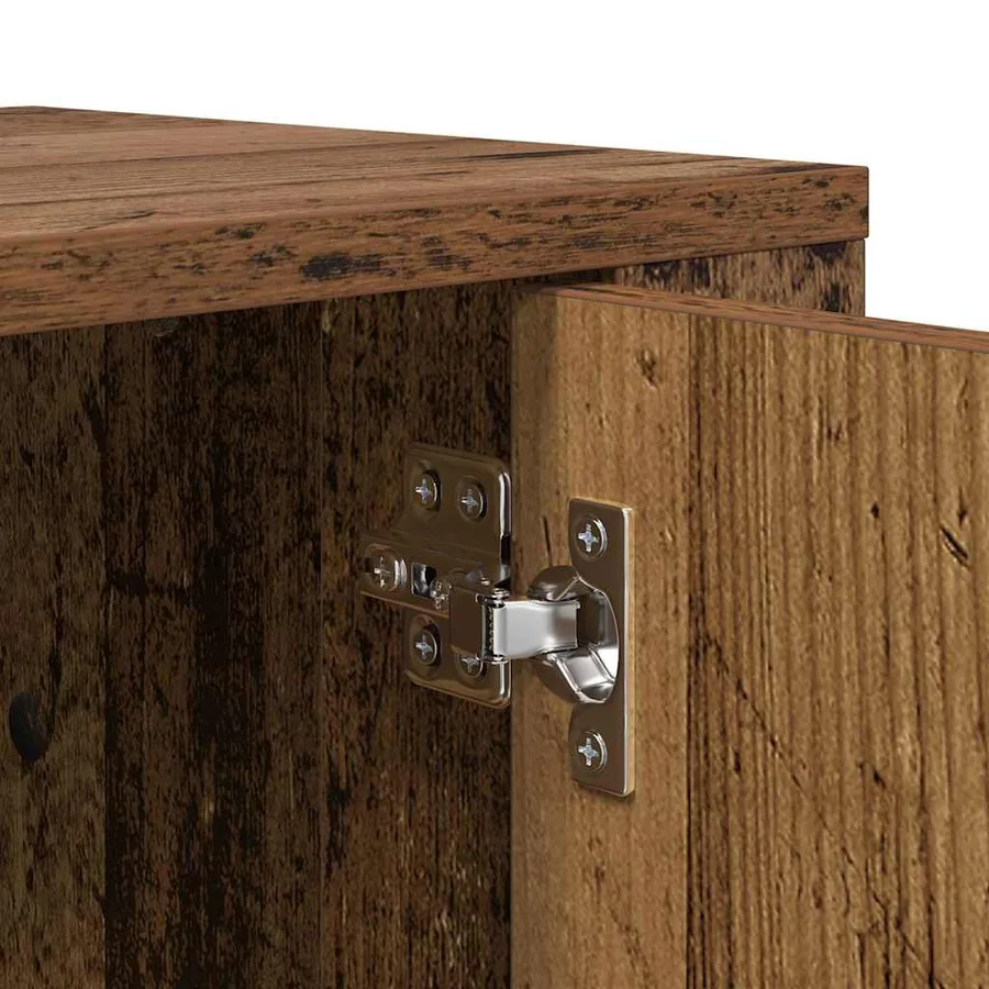 Meuble TV Bois Ancien 100 x 31,5 x 35 cm Bois d'ingénierie - 9