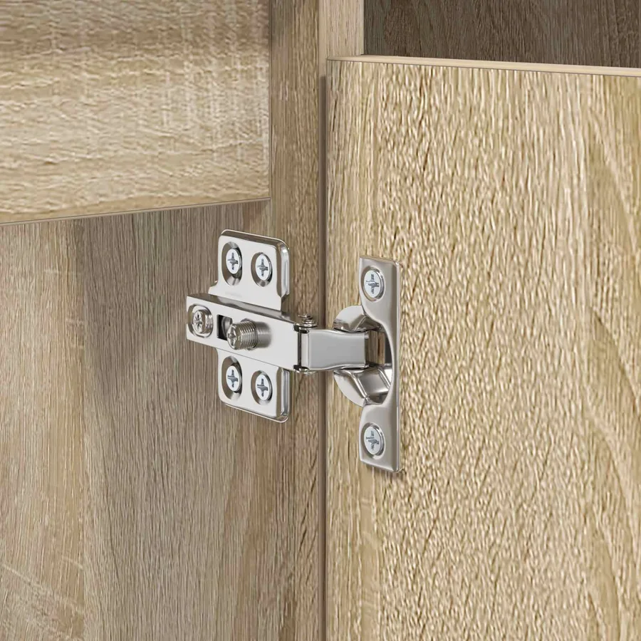 Armoire d'évier avec étagère Chêne Sonoma 80 x 33 x 60 cm - 10