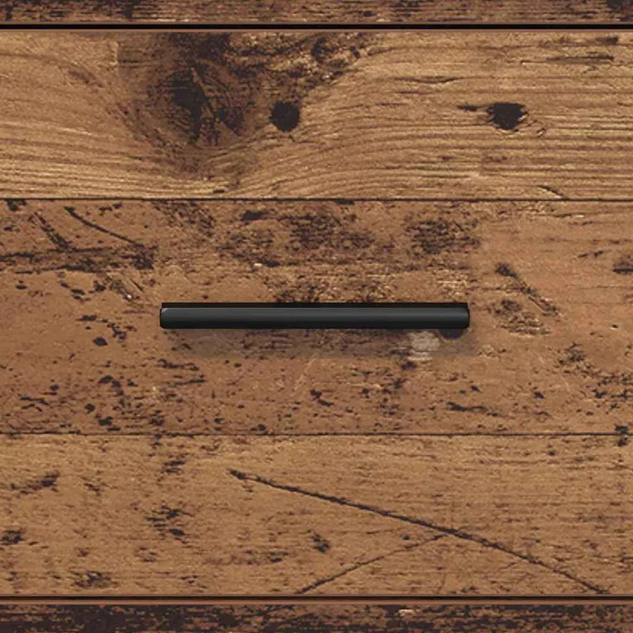 Ensemble de mobilier de salle de bain avec tiroir Bois Ancien - 9