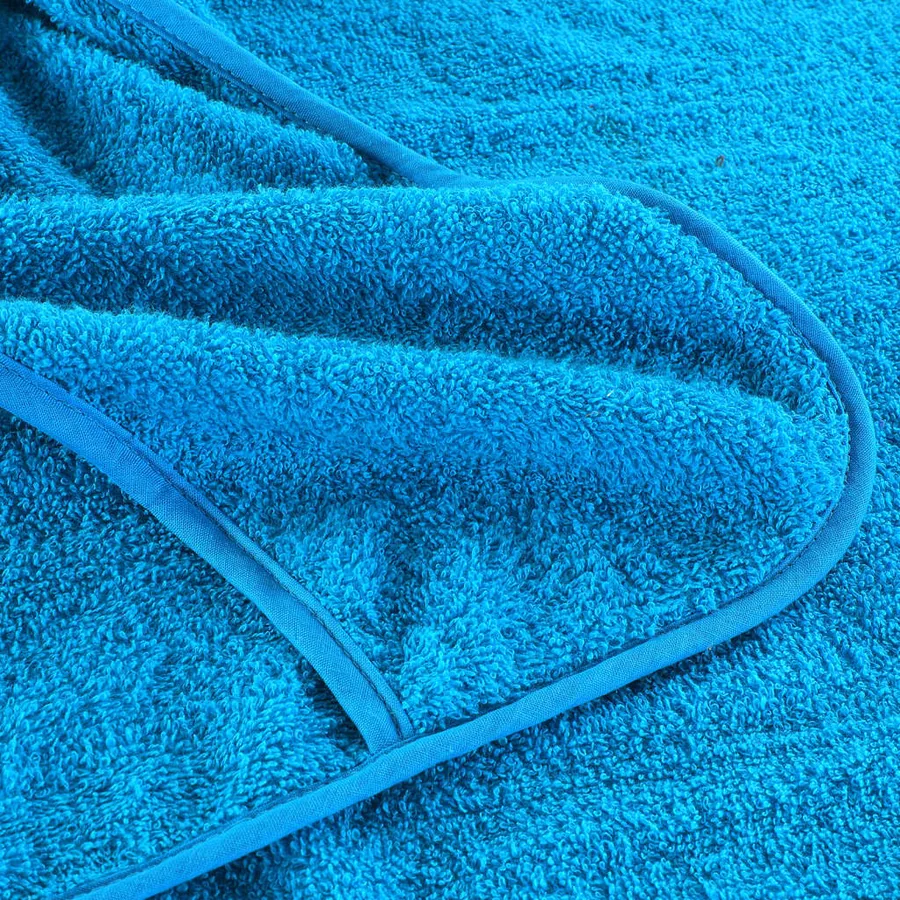 Serviettes de plage 2 pcs turquoise 75x200 cm tissu 400 GSM - 7