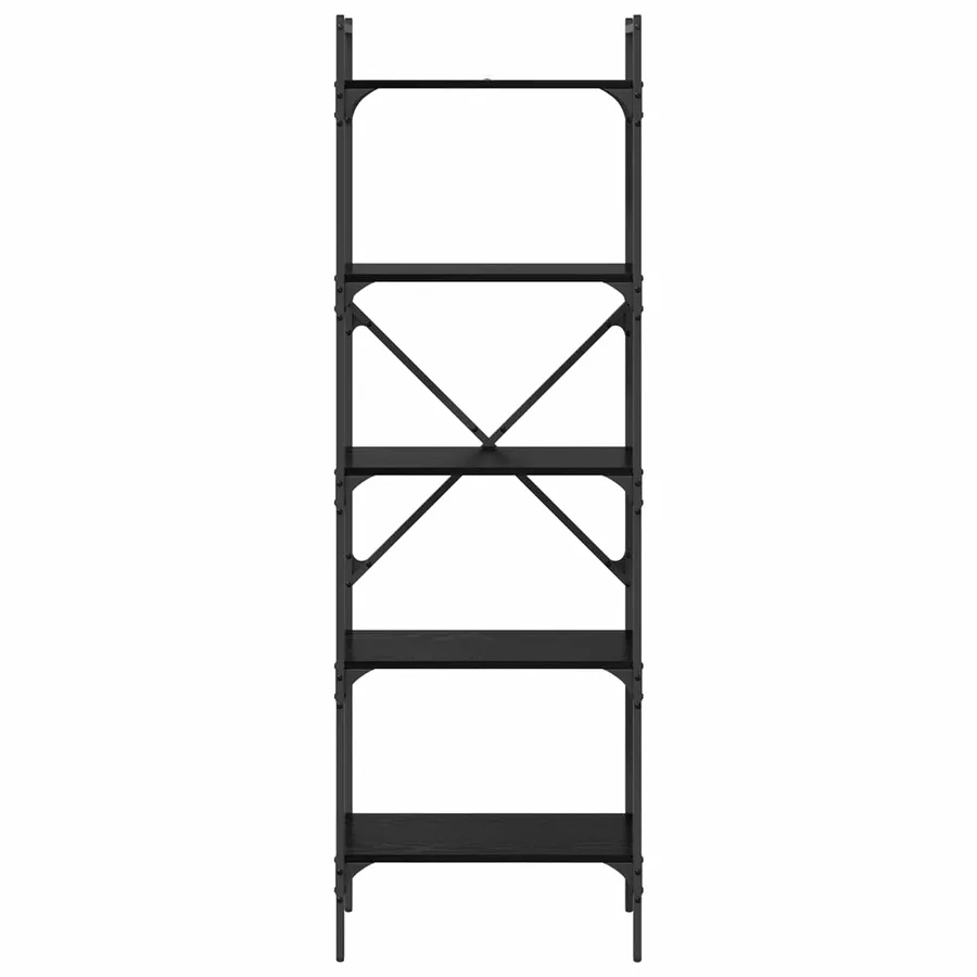 Bibliothèque Chêne noir 56 x 32 x 174 cm Bois d'ingénierie - 5