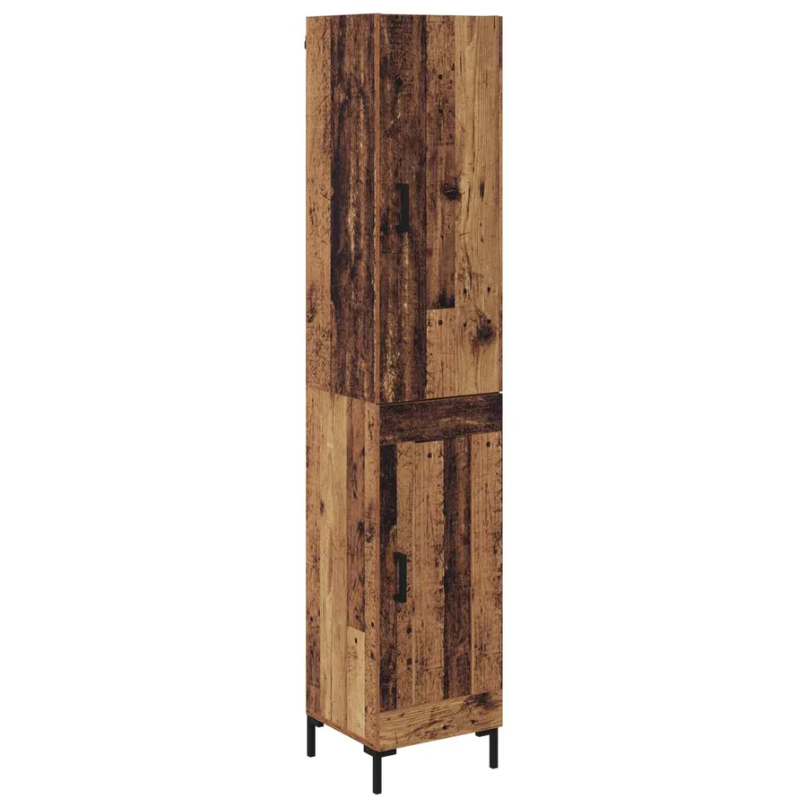 Haut Armoire Bois Ancien 69,5 x 34 x 180 cm Bois d'ingénierie - 2