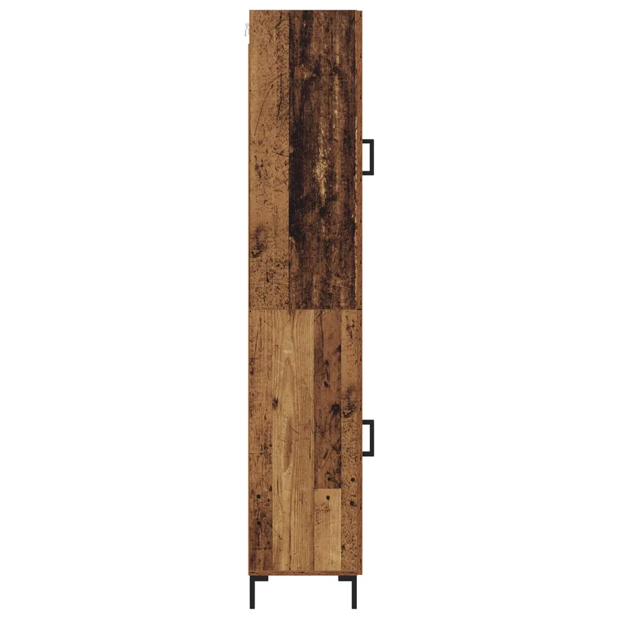 Haut Armoire Bois Ancien 69,5 x 34 x 180 cm Bois d'ingénierie - 9
