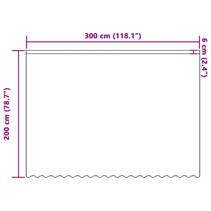 Rideau en Dentelle Floral Blanc 200 x 300 cm Polyester - 8
