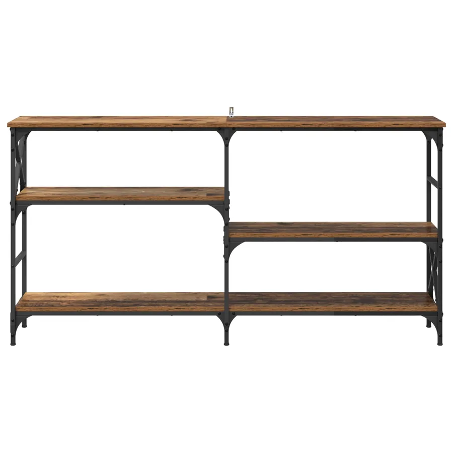 Table console Bois ancien 150 x 29 x 76,5 cm Bois d'ingénierie - 5