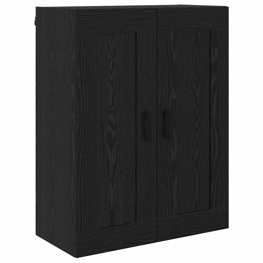 Haut Armoire avec tiroir 2 pcs Chêne noir Bois d'ingénierie - 7
