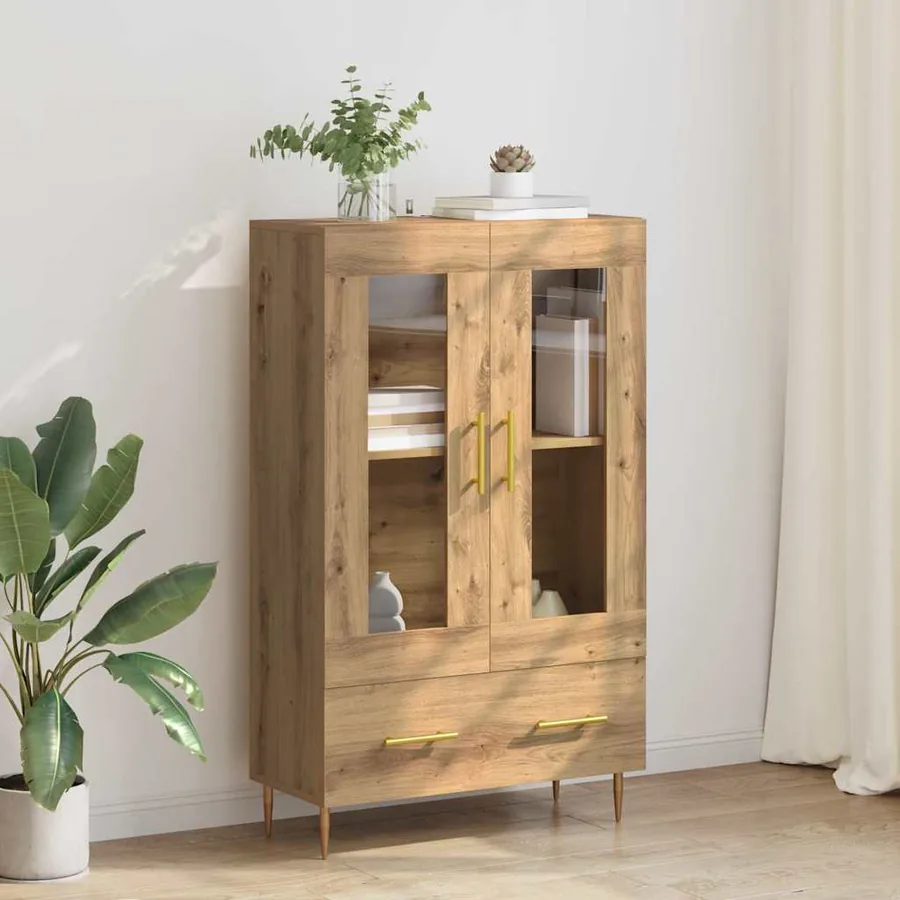 Haut Armoire Chêne artisanal 69,5 x 31 x 115 cm