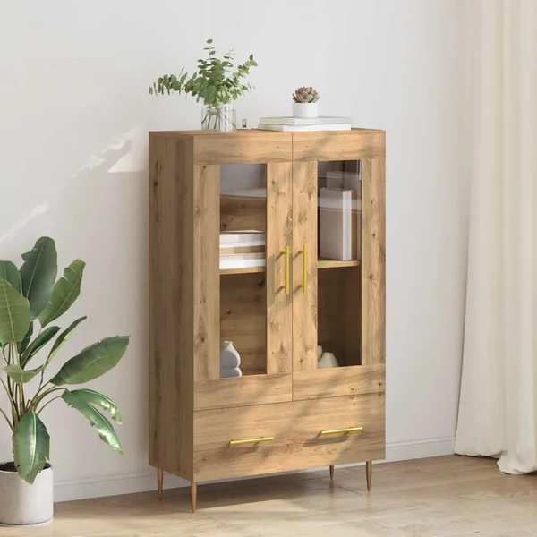 Haut Armoire Chêne artisanal 69,5 x 31 x 115 cm