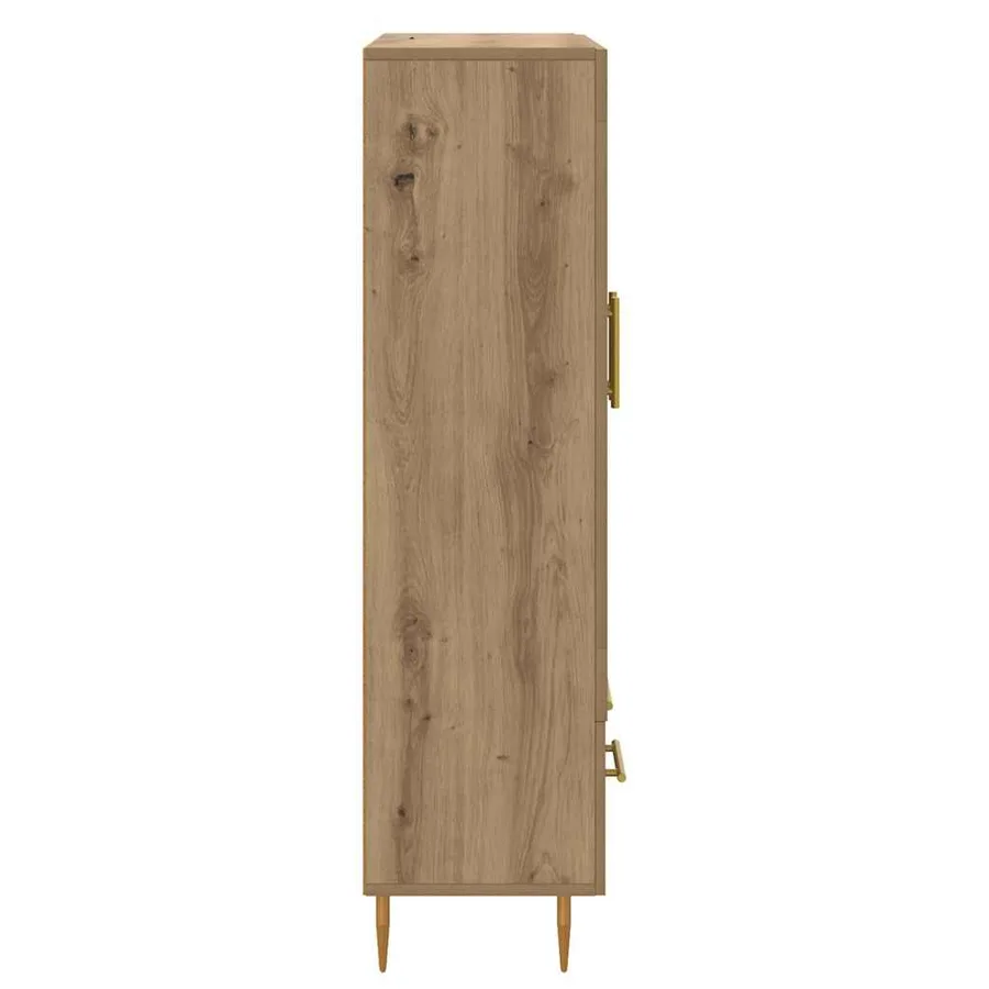 Haut Armoire Chêne artisanal 69,5 x 31 x 115 cm - 7