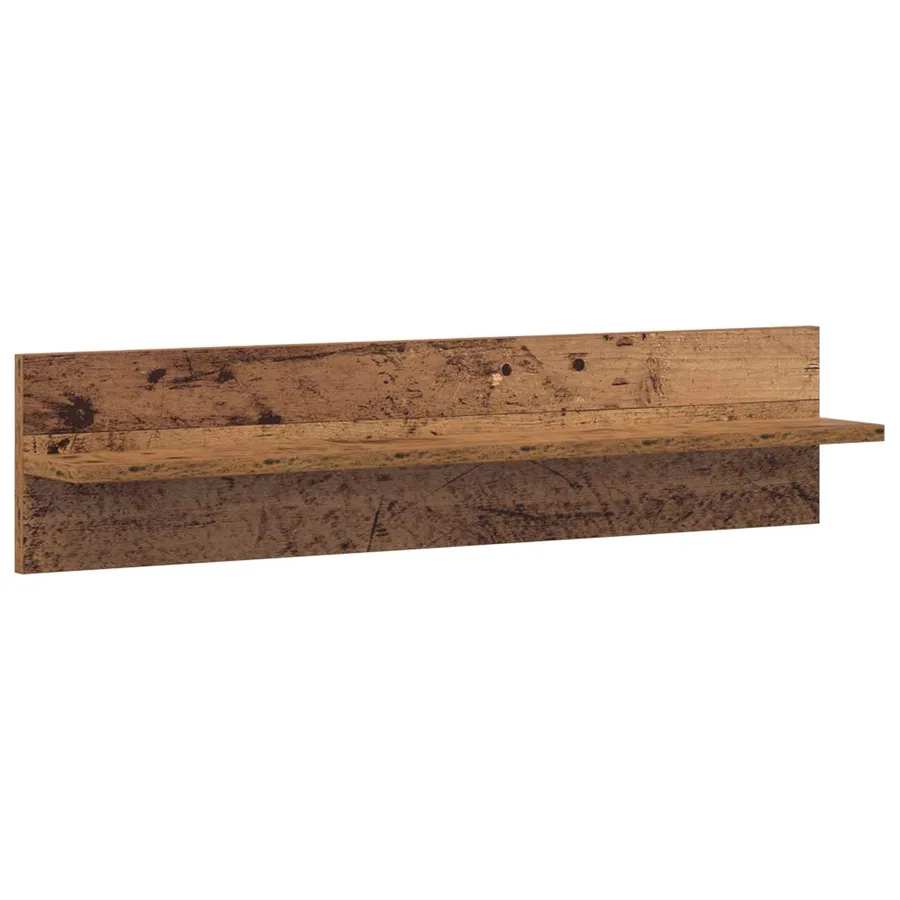Unités murales TV avec LED 6 pcs Bois ancien Bois d'ingénierie - 7