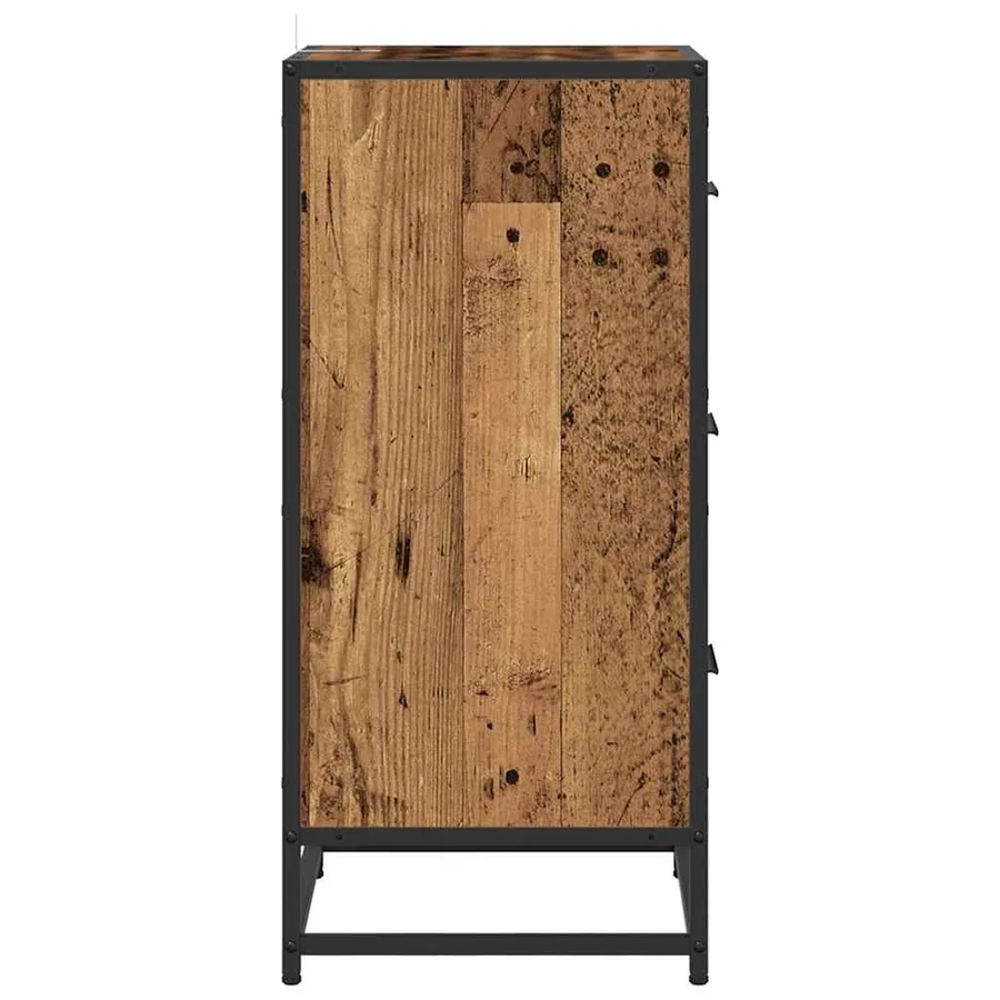 Buffet Bois ancien 35,5 x 35 x 76 cm - 7