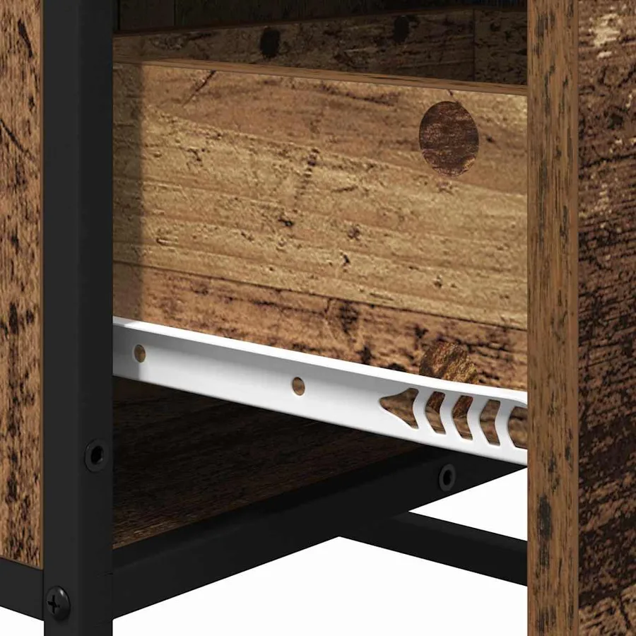 Buffet Bois ancien 35,5 x 35 x 76 cm - 9