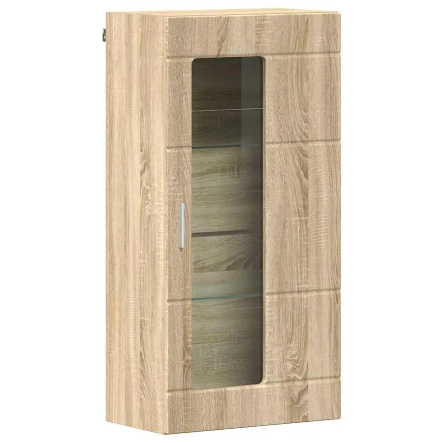 Cabinet en Bois Chêne Sonoma 50 x 29 x 100 cm Bois d'ingénierie - 2